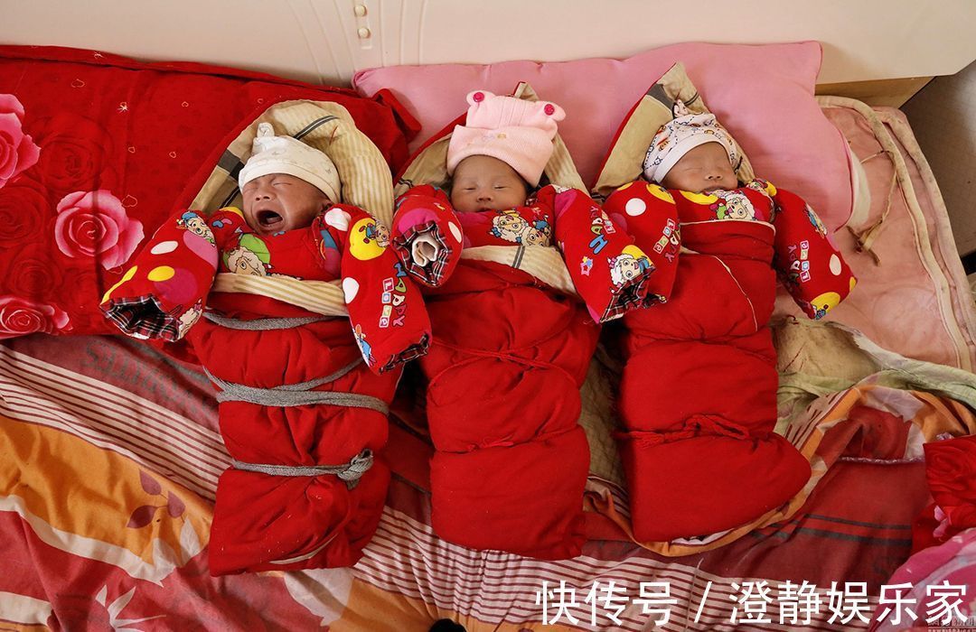 异卵双胞胎|幸运的一家生了三胞胎后又生三胞胎，什么人容易怀上多胞胎