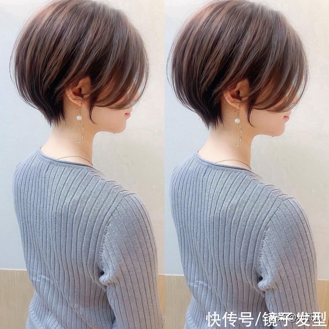 越来越多的女性短发这样剪，利落时尚又显瘦，忍不住也想剪同款