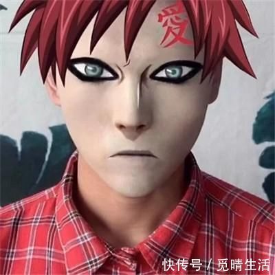 男神|美妆博主仿妆“我爱罗”,开始不要侮辱我的男神,看到最后超越原版