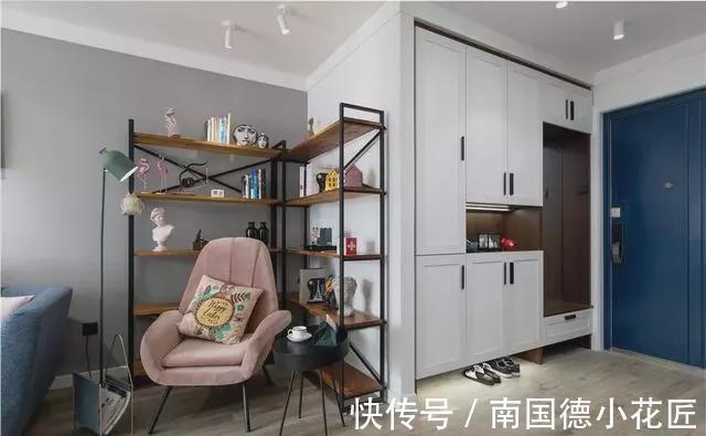 餐边柜|88平方米的北欧风小户型，照着网红款的装修设计，效果出来超好看