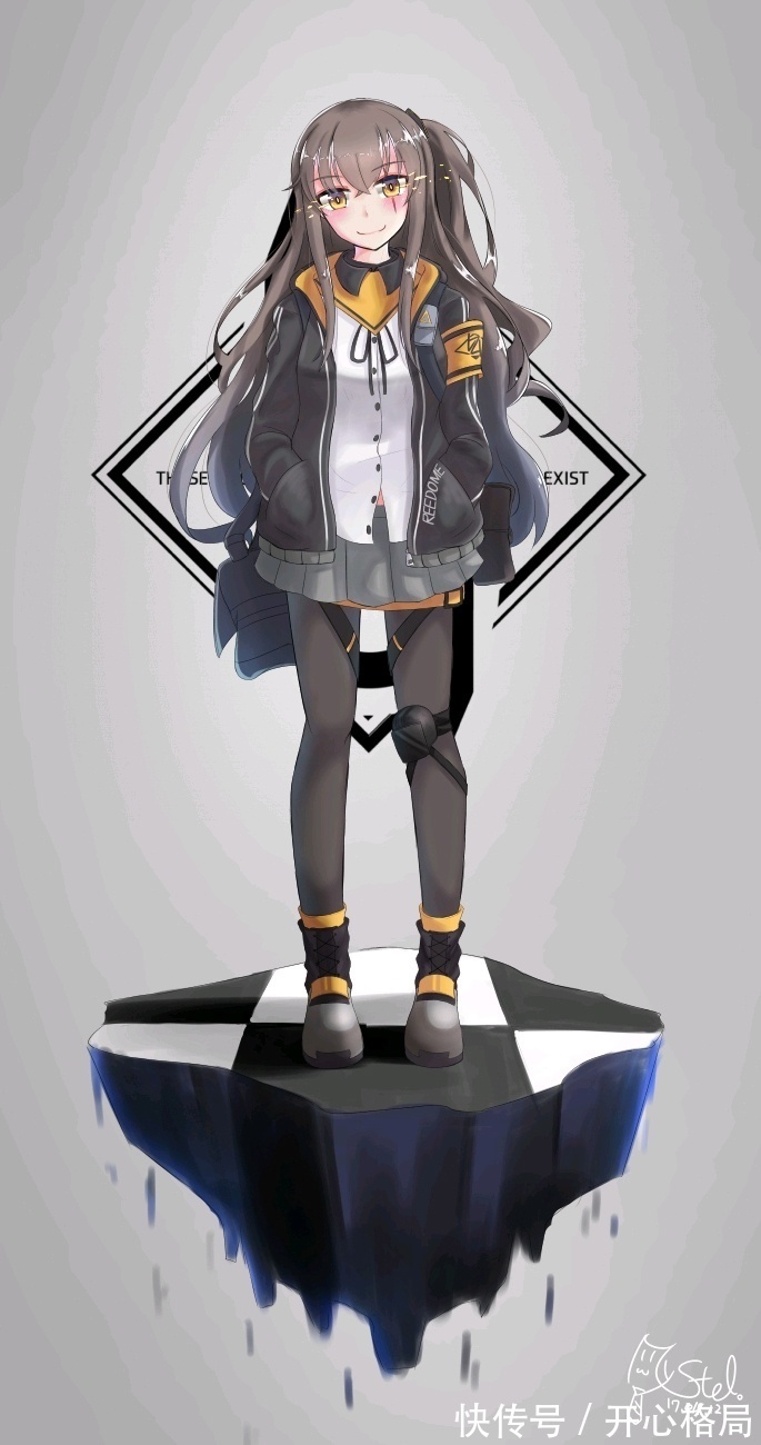 同人图|少女前线UMP45同人图(好多图被吞了…)