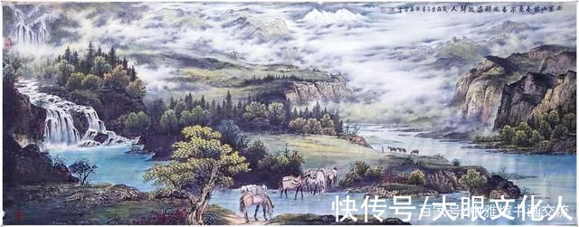 彩墨|著名彩墨画家，国家一级美术师黄春雷老师墨宝欣赏