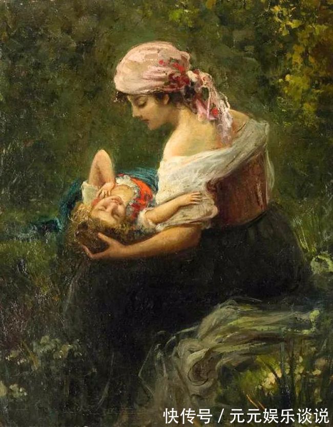 德国$德国画家康拉德笔下 细腻的年轻漂亮女子,真心的美!