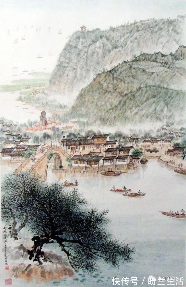 雄健|这位大家的山水,既雄健大气,又平和神清!