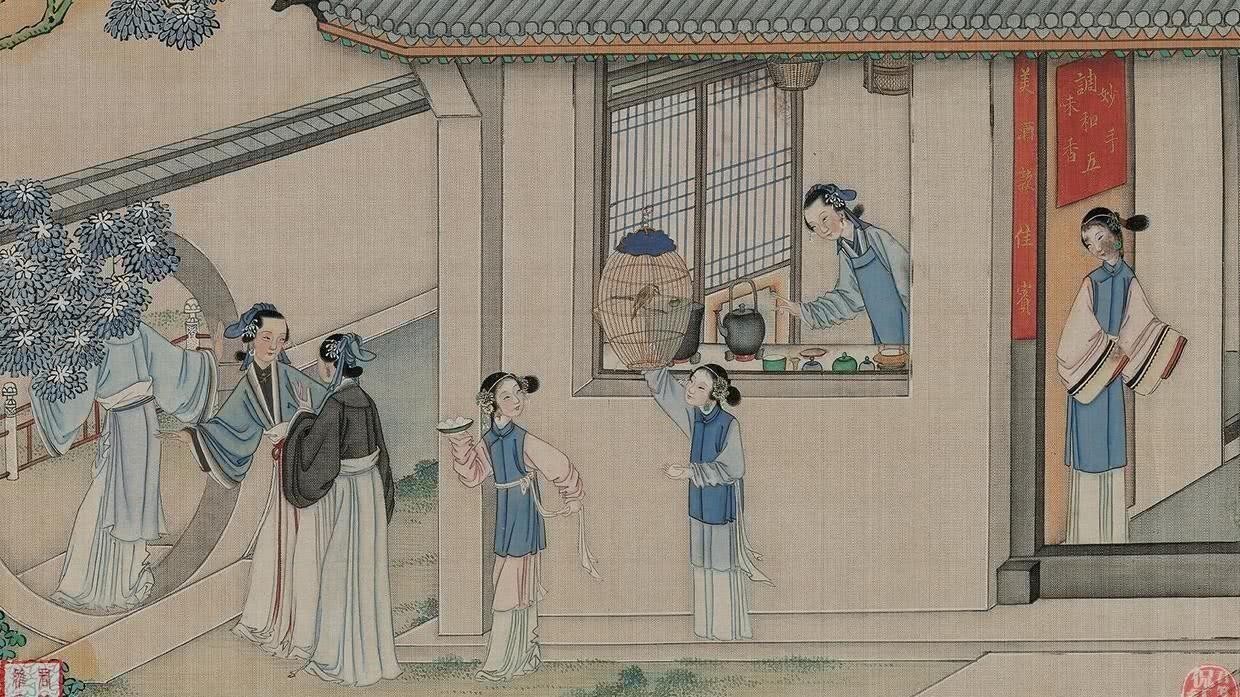 薛宝钗$芳官给贾宝玉,蕊官给薛宝钗,藕官给林黛玉,作者为何这样安排?