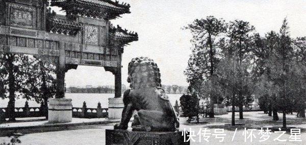 乾隆皇帝|老照片1913年明信片中的北京颐和园，还未被破坏前的盛世美！