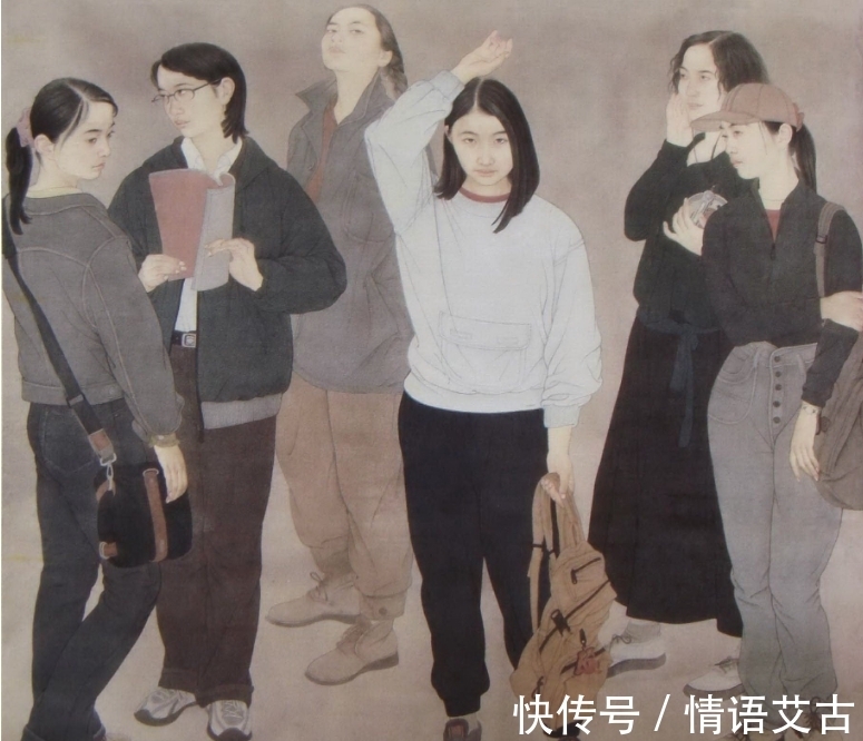 中国美协|何家英:当代工笔画代表人物,被冠为“最有希望的工笔画画家”