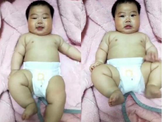 宝宝|“最成熟宝宝”火了,仅5个月却像中年人,网友:真的不是P的吗