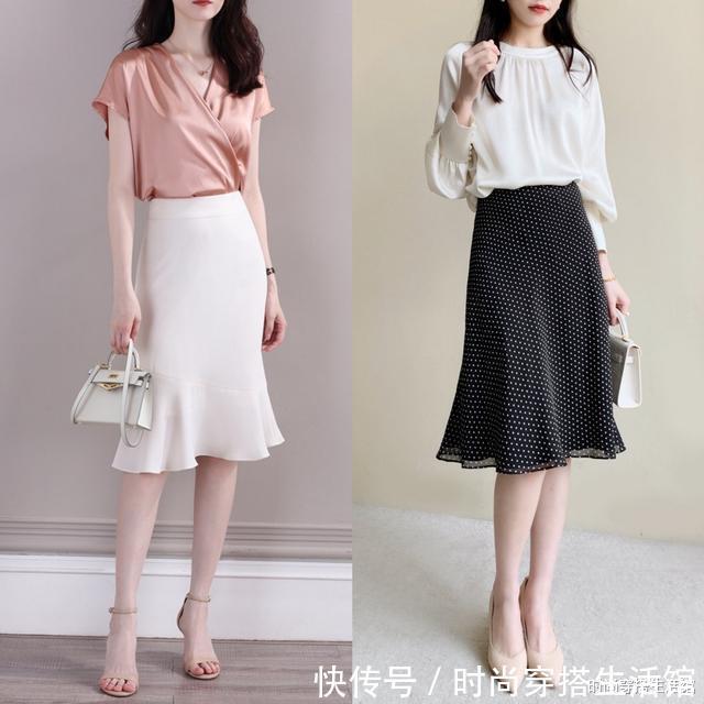 t恤|?40+女人别再穿大妈装了，跟着这位博主这样穿，时髦减龄又气质