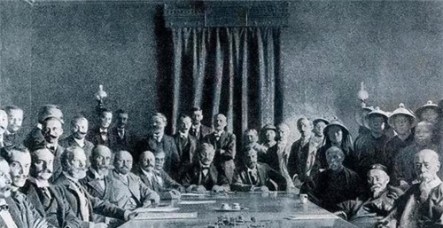 赔给|清亡后,要赔给列强的4.5亿两白银还清了没有?最后怎么处理的?