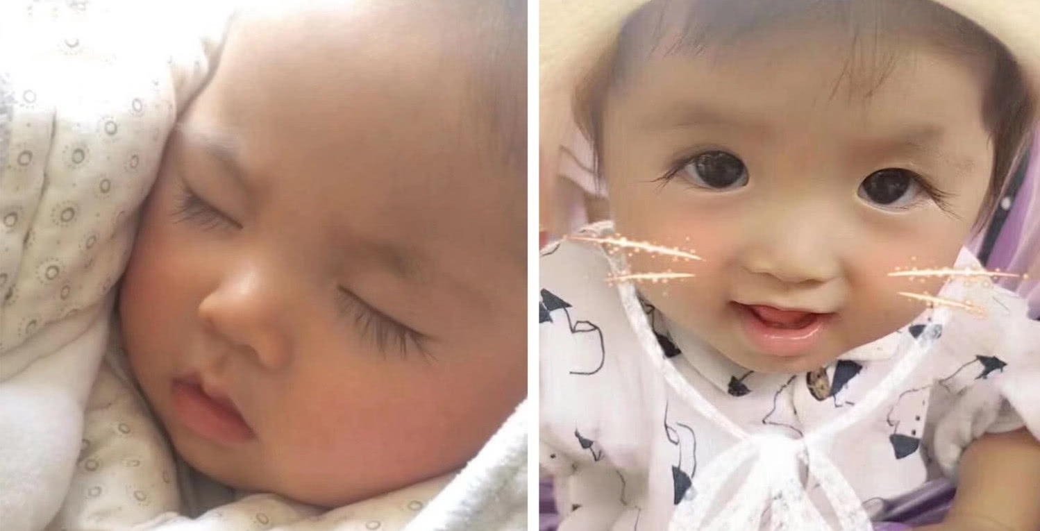 向上卷|奇闻:两岁女孩被称睫毛精,睫毛是常人的三倍,放铅笔都不是问题