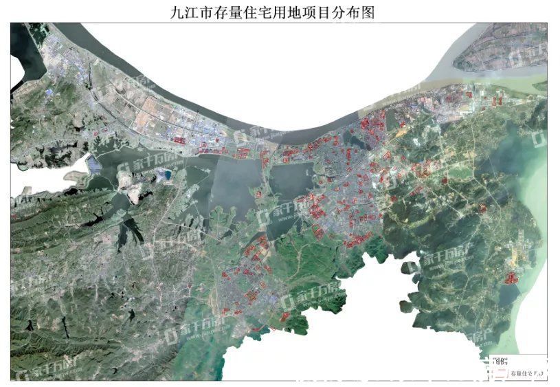 存量|总面积1303.4332公顷！九江市本级存量住宅用地信息汇总表出炉