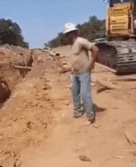 |搞笑GIF：这一跳确实挺意外 原谅我不厚道的笑了