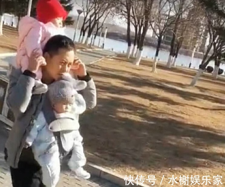 气乐|爸爸带龙凤胎遛弯“弄丢”儿子,妈妈急出泪花,爸爸转身后,气乐