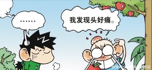 校园|爆笑校园：苹果砸在头上牛顿才发现了万有引力？呆头：只觉得好痛