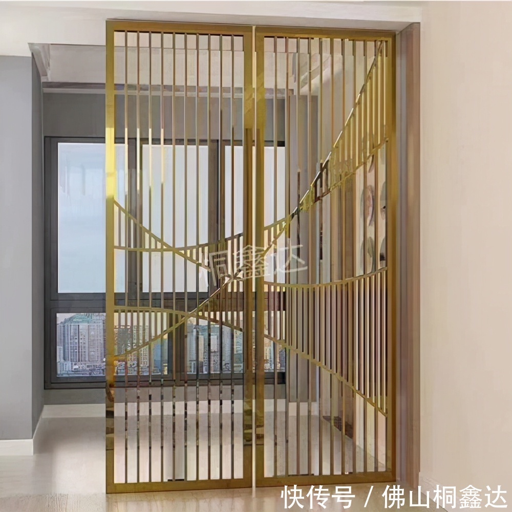 屏风|不锈钢屏风设计和传统屏风有什么区别？不锈钢隔断有哪些优势？