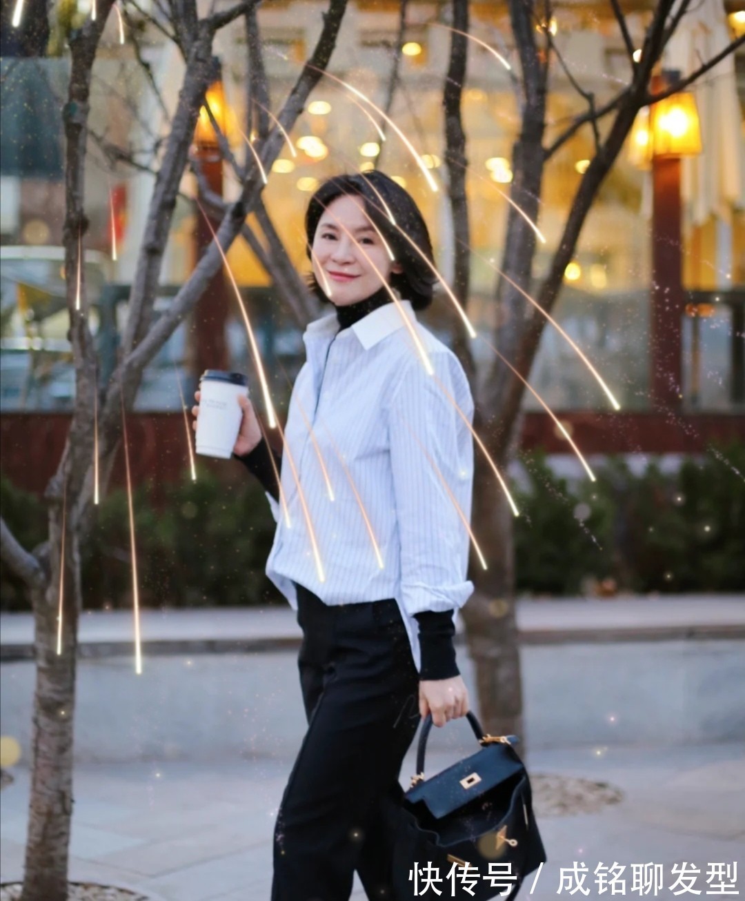 高领衫|会穿的女人不显老,50岁的女人学会这三种搭配,减龄又显优雅美