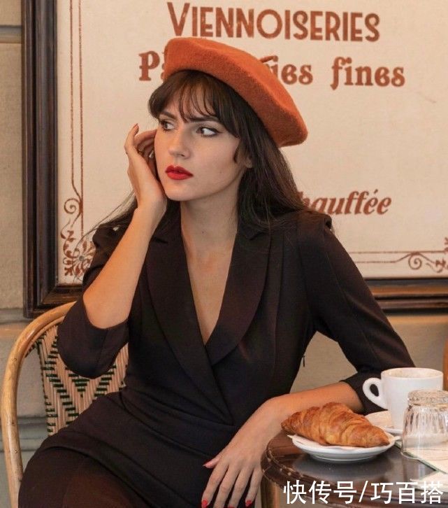 优雅|贝雷帽的时尚感没得挑！修饰脸型提升气质，摩登优雅的优质选择