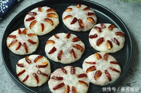 比糯米饼香润,比面饼细滑,10分钟做锅它,软糯劲道,孩子最爱!
