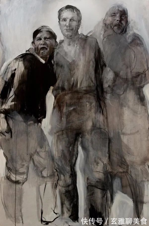 尼古拉&俄罗斯绘画大师级的素描和油画,恰到好处的美