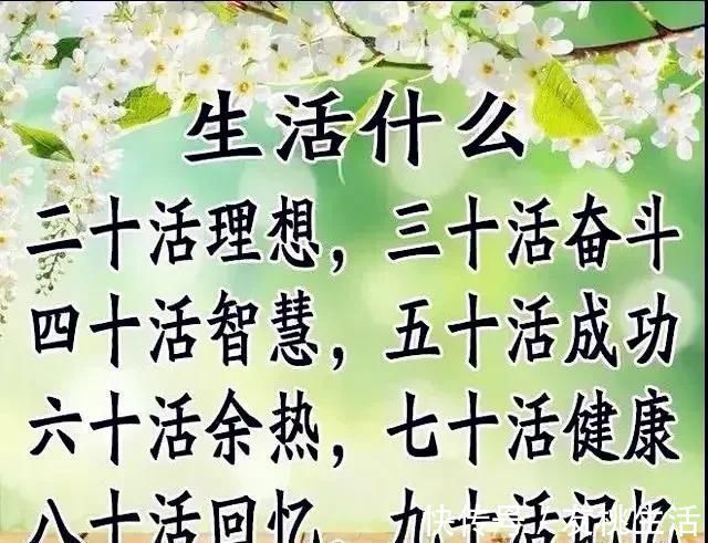 小一个样$20-80岁的人生顺口溜,话虽不好听,却很真实,谁编的真有才