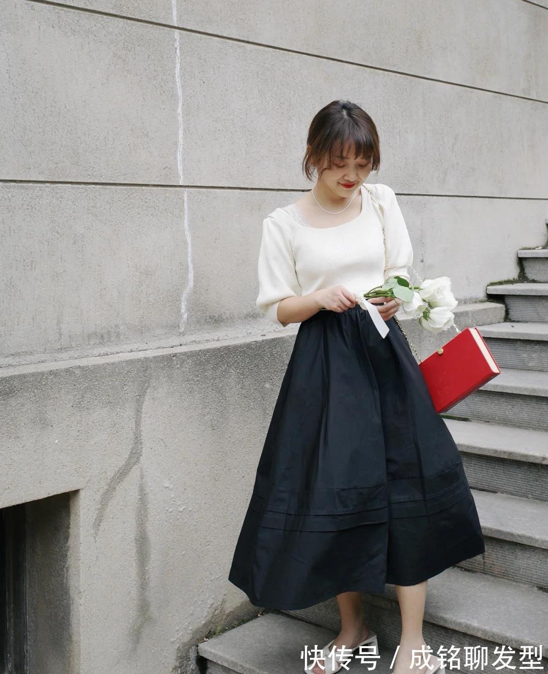 微胖|微胖女生的夏日穿搭,色彩搭配与风格是重点,穿对款式显瘦又减龄