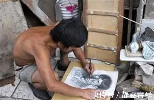 徐荣!他苦练绘画40年,被称作中国梵高,专家看后却说:作品进不了美协