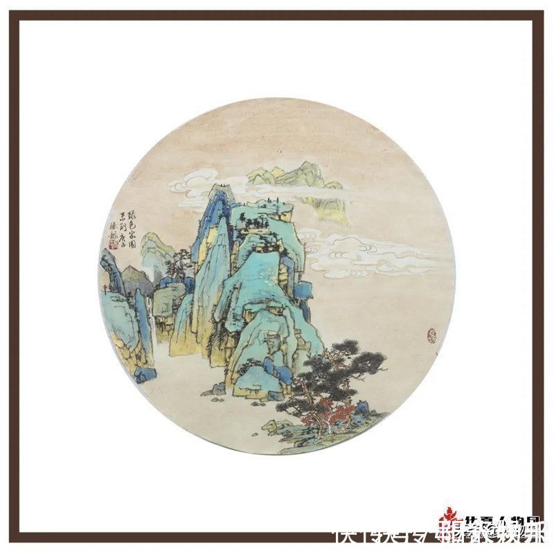 墨稿#华夏书画艺术人物我与大青绿山水——乔德龙