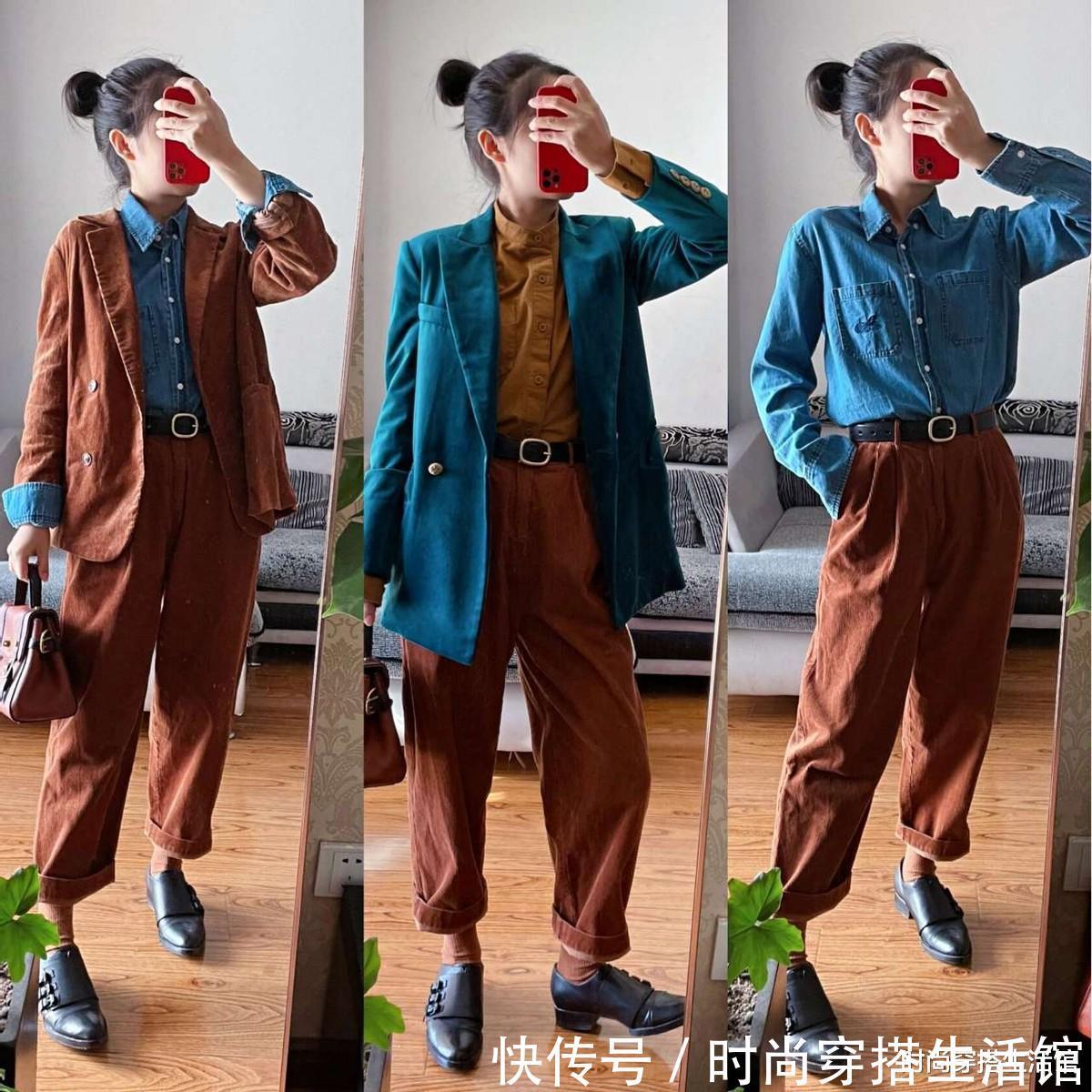 小蛮腰 春节别总穿牛仔裤,试试这“加绒裤”,时尚保暖又显瘦,太美了