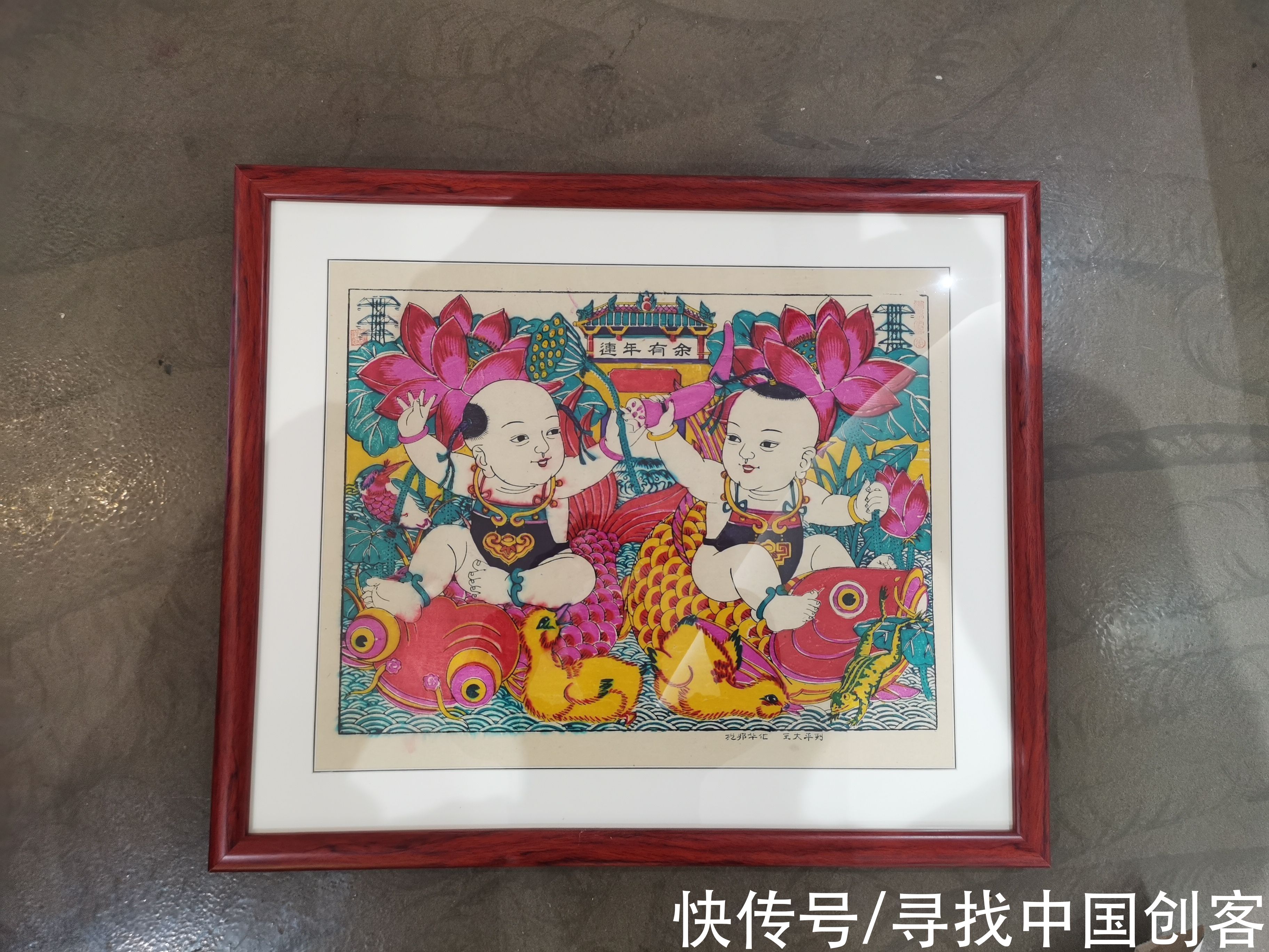 潍坊#潍坊木版年画传承人：年画不会进博物馆 想传承必须年年翻新