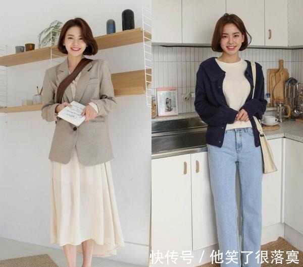 减龄 早春出游怎么穿分享18套清新自然的韩系穿搭,减龄又显气质!