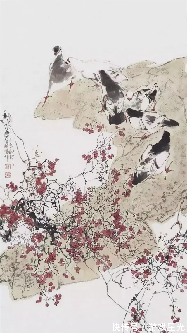 文脉&西安中国画院|王春良的写意花鸟画,得文脉正气