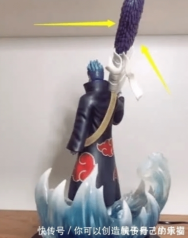 火影迷|花几百买的鬼鲛手办,结果鲛肌却像一根雪糕,网友:真香!