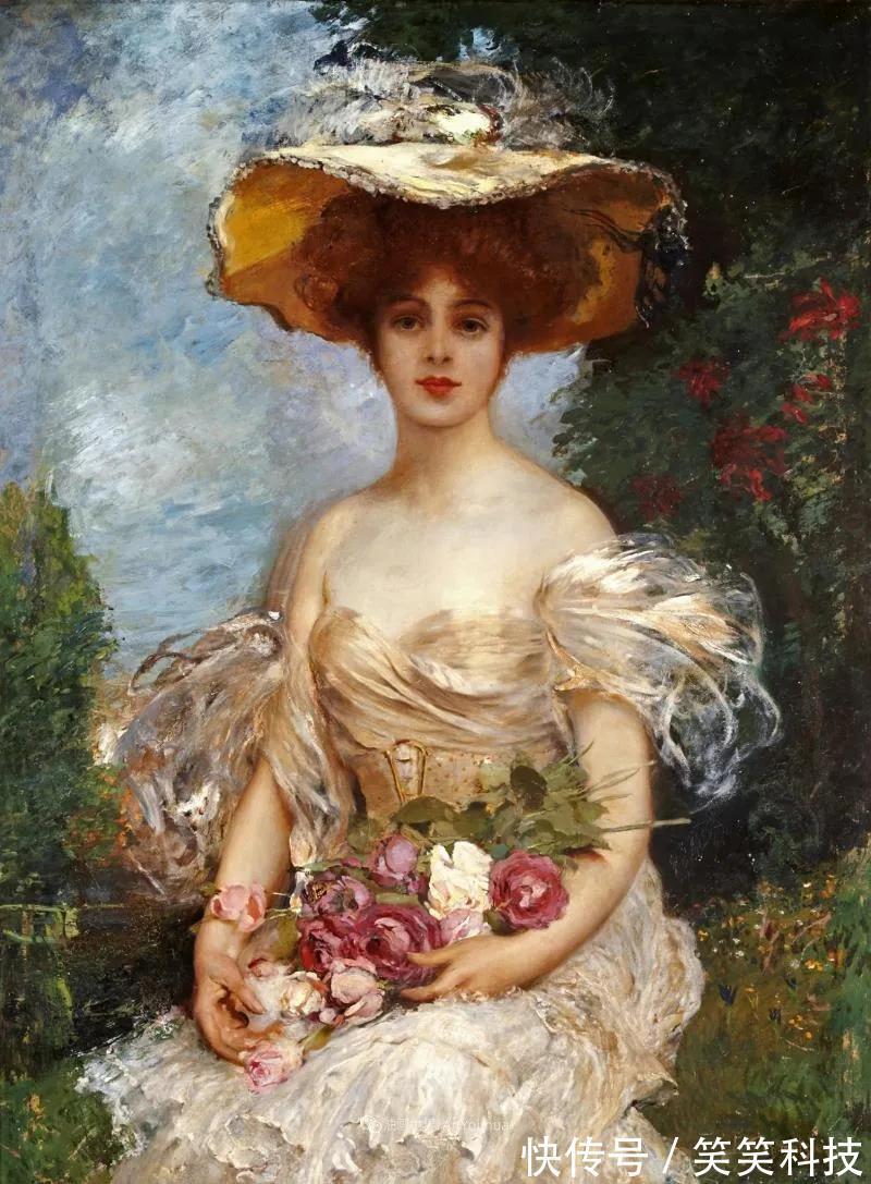 博登&他笔下的女子风情万种,撩人心弦!可惜晚年声誉不保!