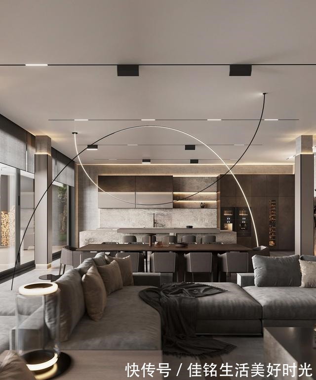 露台|极具现代感的乌克兰750M时尚住宅!