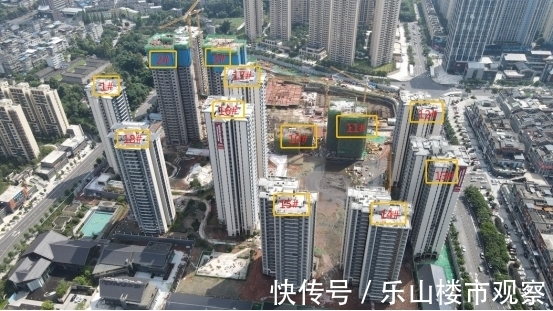 凯瑞|乐山在售楼盘工程进度实拍!买了这些楼盘的人速看!