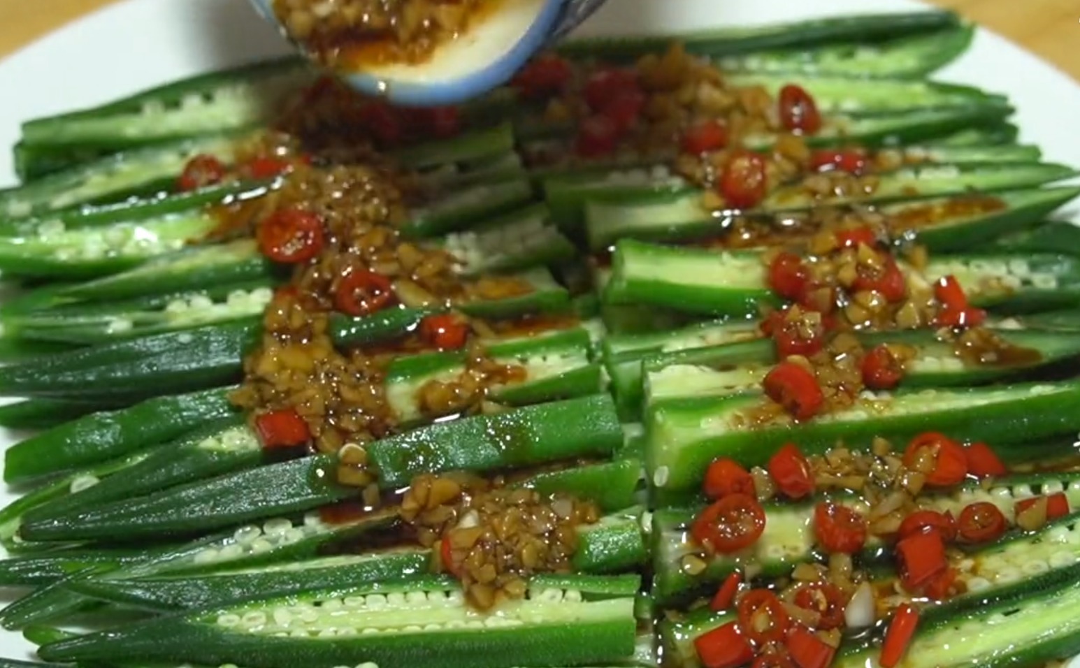 寒性食物|自从学会秋葵这样做,一周吃七次都不腻,每次都吃光,比肉还好吃