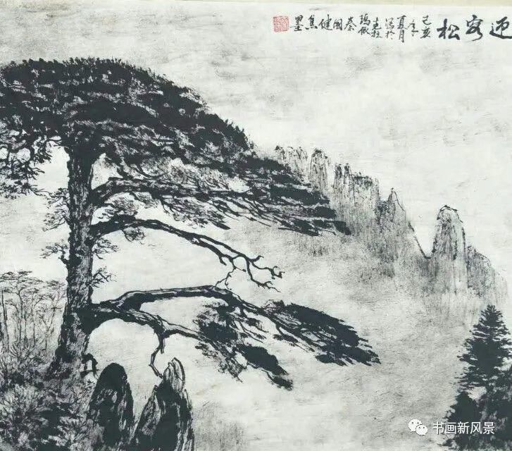  名松|国画：黄山十大名松