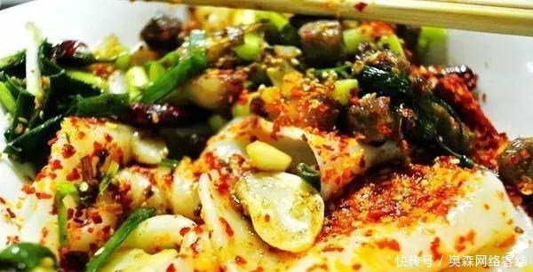 面水|自制凉皮面, 好吃弹牙, 看着都流口水