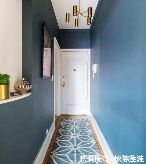 齐家|1米宽长走廊就不该浪费,打排柜子挂上画,多2㎡亲戚参观有面子