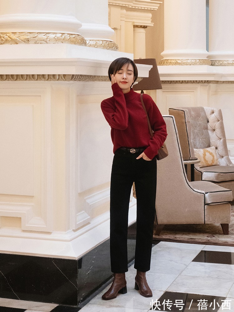 搭配|冬季建议多穿“踝靴”,搭配半身裙保暖又优雅,搭配大衣高级时髦