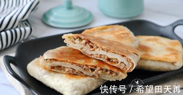 笋干|懒人早餐烙饼,香酥又入味,做法简单几分钟,全家都爱吃!