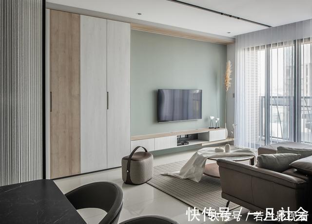 石纹|展开怀抱迎接无拘的晚年人生，89平米清新双人寓所，自由和谐