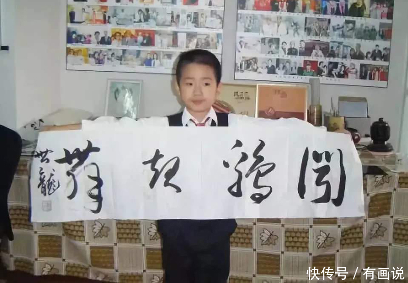 书坛&10年前被誉为书法神童,一幅书法卖10万,如今写成“江湖体”