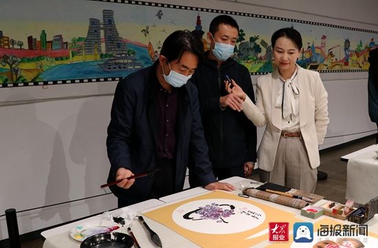 书画家&日照书画家创作捐赠笔会