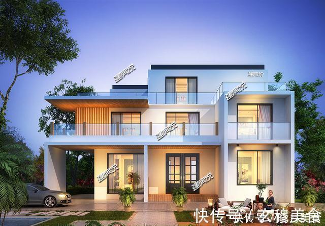 现代风|这栋现代风别墅,我一口气看了3遍,不喜欢算我输