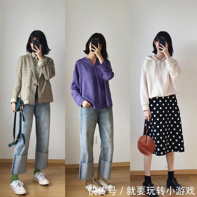 小个子女生入秋别穿长风衣,今年流行这种“薄外套”,你穿对了吗