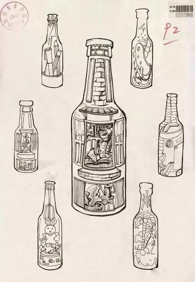 装饰画|考设计类院校必备的知识干货!(内附黑白装饰画高分卷)