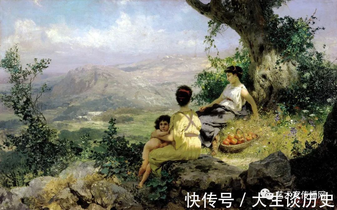 人物@这位波兰大师笔下的人物,光色交叠惹人醉