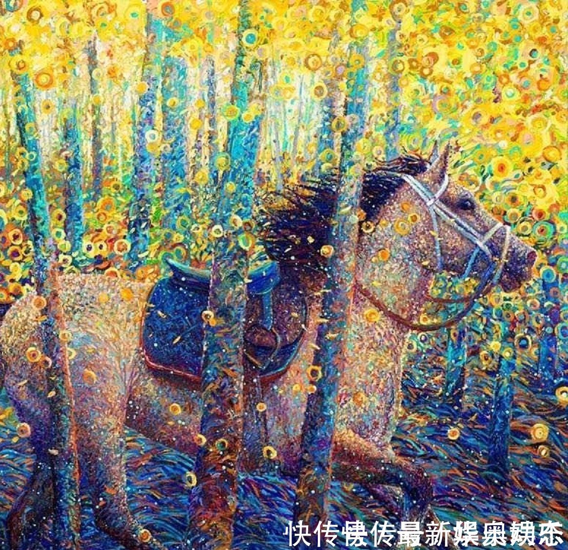 斯科特!扔掉画笔,用手指玩转色彩——美女画家艾里斯神奇的指上绘画